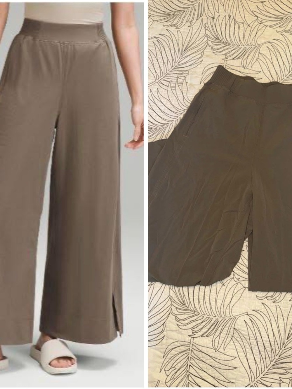 High Rise Woven Pants